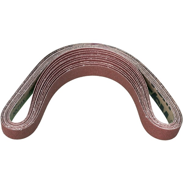 Pferd Coated Belt, Al/Oxd, 1"x42", 50 Grit, 1" W, 42" L, Coated, Aluminum Oxide, 50 Grit - 49094