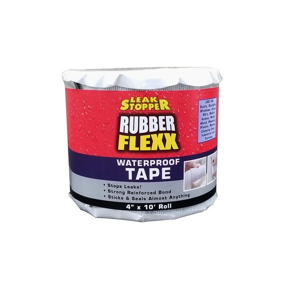 Black Jack Leak Stopper Rubber Flexx White Rubber Polymers Waterproofing and Seam Tape - 4602-GA