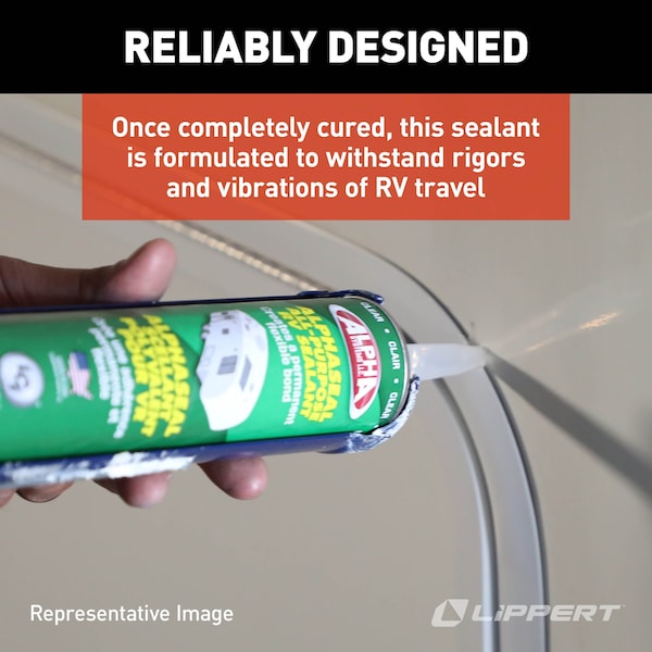 Lippert 1010 WHITE UPC NON-SAG SEALANT - 10.3 OZ TUBE - 862157