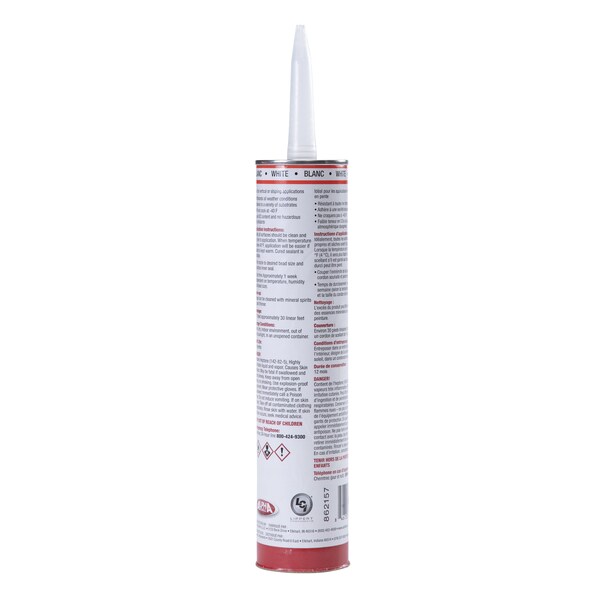 Lippert 1010 WHITE UPC NON-SAG SEALANT - 10.3 OZ TUBE - 862157