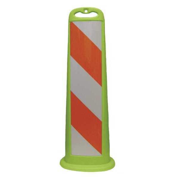 Cortina Safety Products High Intensity Channelizer, Flat, Lime - 03-760LI-HI