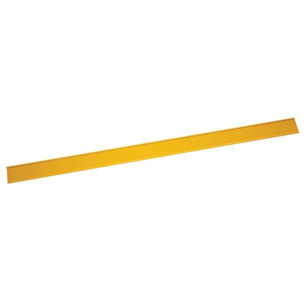 Zoro Select Warning Stake, B-130 Reinforced Polymer, Non-Reflective, 66" Height, Yellow - 96921