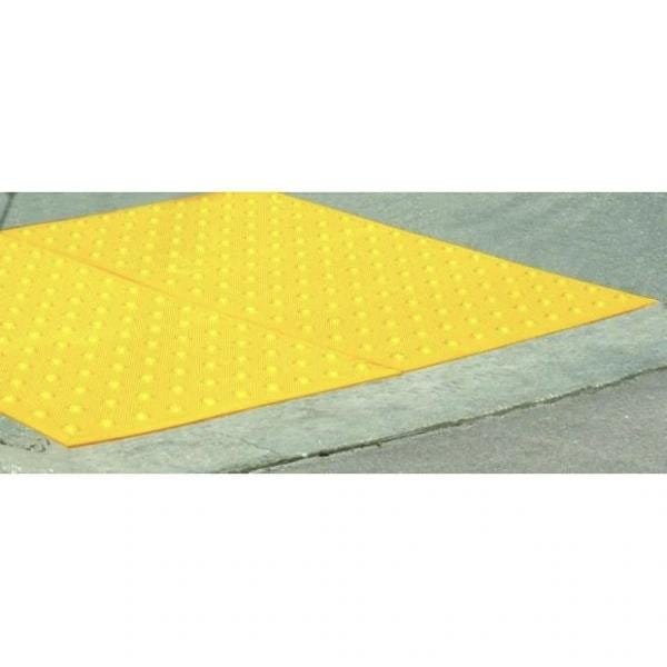 Accuform ADA TRUNCATED DOME MATS 2FT X 4FT FDR204YL - FDR204YL
