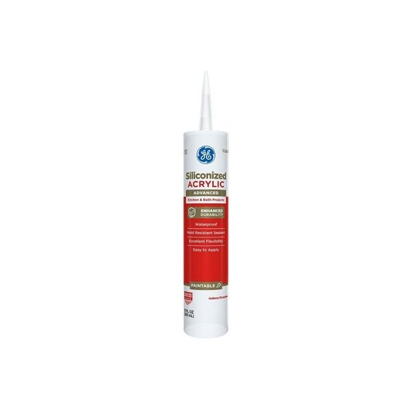 Ge MAKB410CR Max Shield UltraSeal Sealant, Clear, 24 hr Curing, 40 to 100 deg F, 101 Cartridge - 2733726
