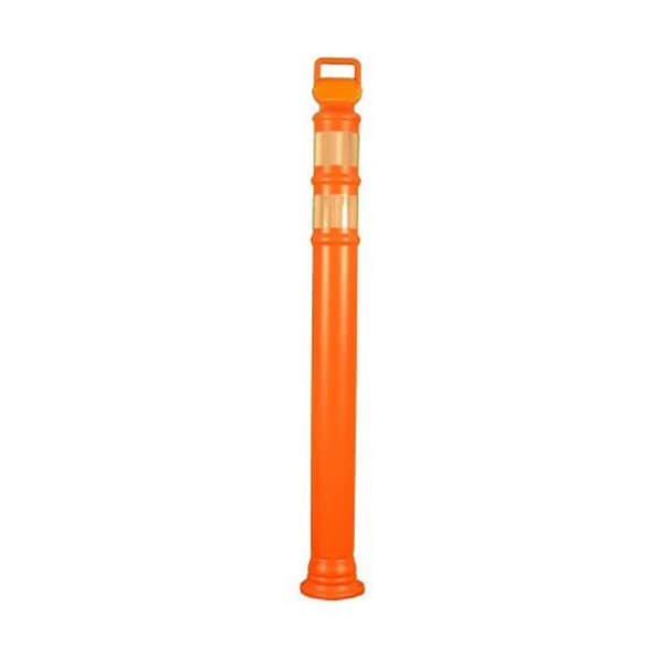Cortina Safety Products Polyethylene, 49 in Height, 1.55, Orange - 03-737