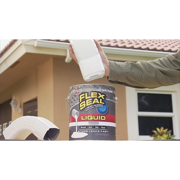 Flex Seal Flex Seal Family of Products Flex Seal Gray Liquid Rubber Sealant Coating 16 oz - LFSGRYR16