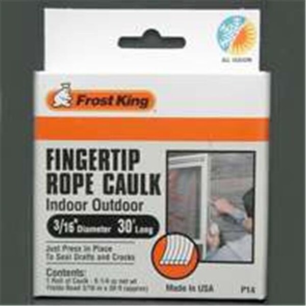 Thermwell Products Thermwell Products P14H Grey Rope Caulk; 6.25 Oz. - 2312601