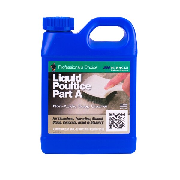 Miracle Sealants Sealant, Liquid Poultice 6 Parta, 6Partb, 2 Quarts - LIQQT6