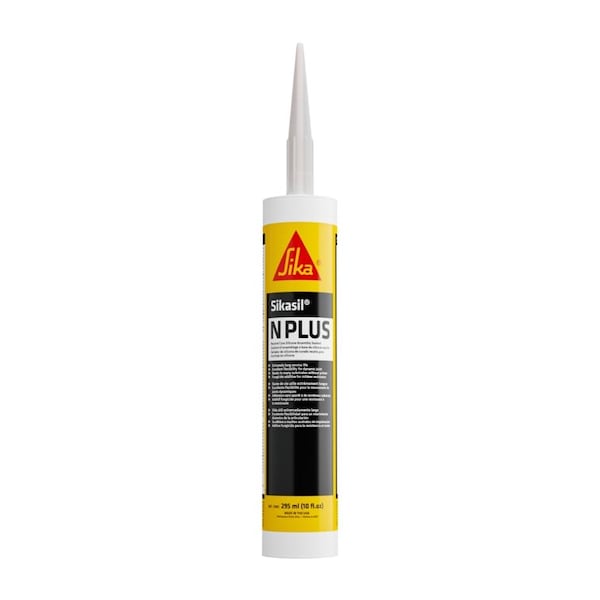 Usa Industrials 295 ml, Cartridge, Black, Sikasil N Plus - SIKA-432055
