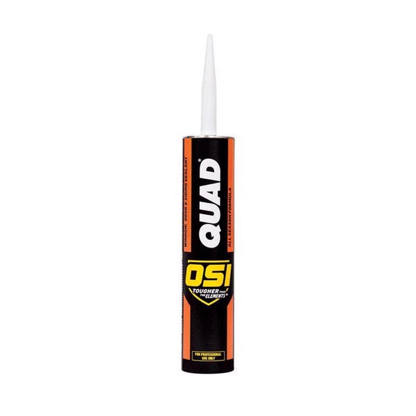 Loctite OSI Quad Gray Elastomeric Polymers Door/Siding/ Window Sealant 10 oz - 1637251