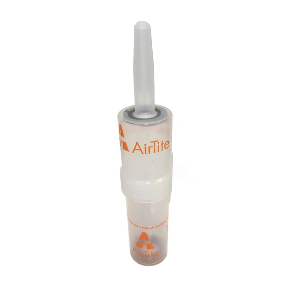 Airtite 10.1 oz. Clear Canister to Seal and Preserve Opened Tubes of Caulk, Adhesive, Grouts, Roofing Tar - AT09