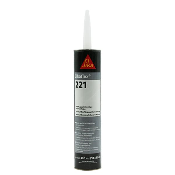 Ap Products Sikaflex-221 Sealant - 300 ML, Aluminum Gray - 017-90892