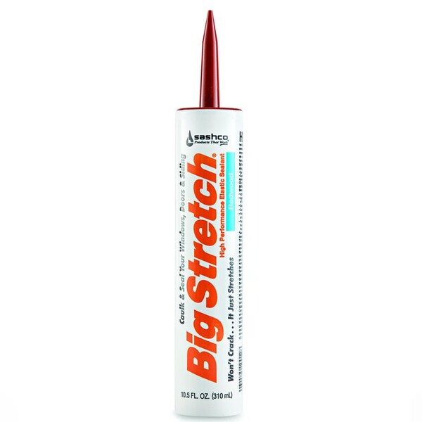 Big Stretch 10.5 Oz Sashco 10012 Redwood Big Stretch WB Elastomeric Sealant - 10012