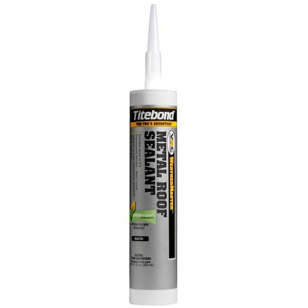 Titebond 10.1 oz Titebond Metal Roof Sealant, Gray, 12PK - FR601158