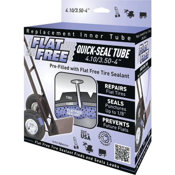 Flat Free Sealant Filled 4 In. Hand Truck Tire Inner Tube - 45010