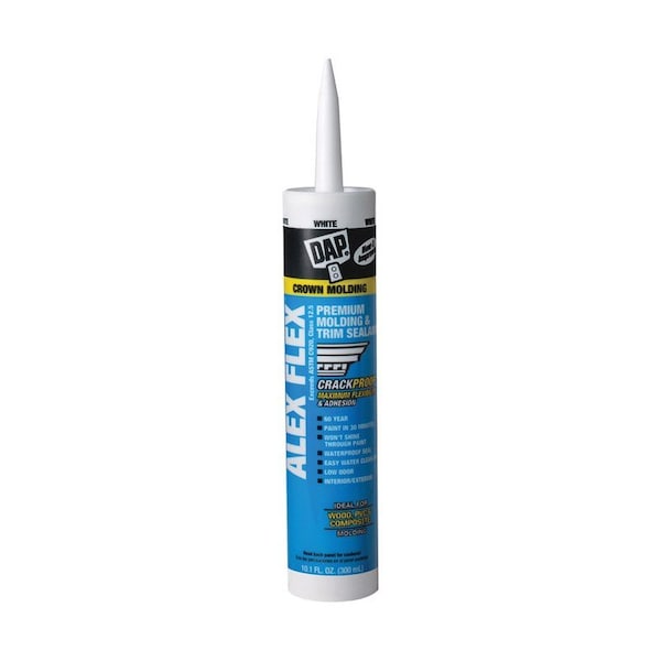 Dap 10.1 fl oz, Tube, White, Acrylic Latex Base - 7079818542