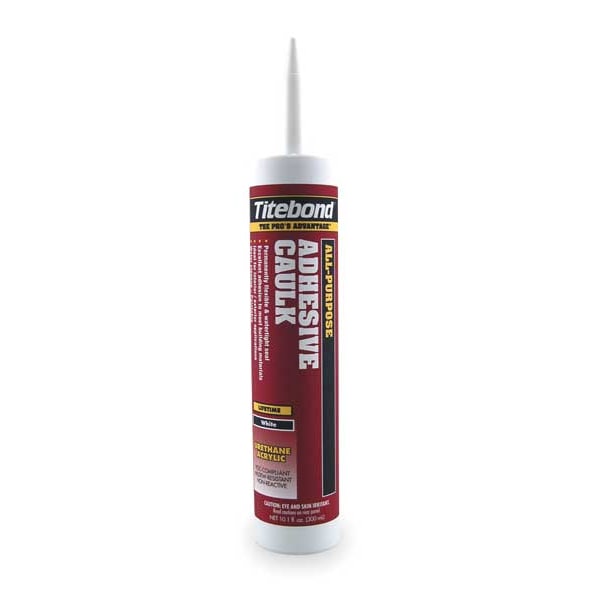 Titebond UA 920 Sealant, 10 oz, Cartridge, White, Acrylic Latex Base, All Purpose - 8701