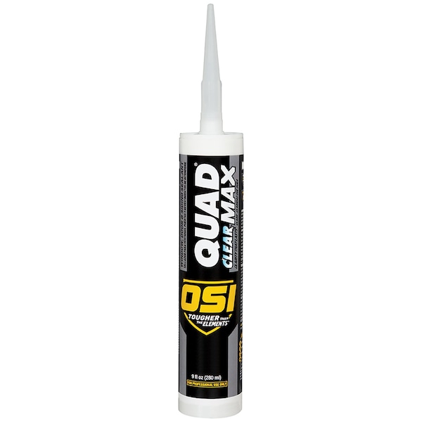 Osi OSI Quad Clear Polymer Window and Door Sealant 9 oz - 2445634