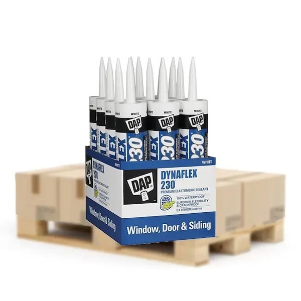 Dap 10.1 Oz White 230 Premium Window, Door, and Trim Sealant - 18300