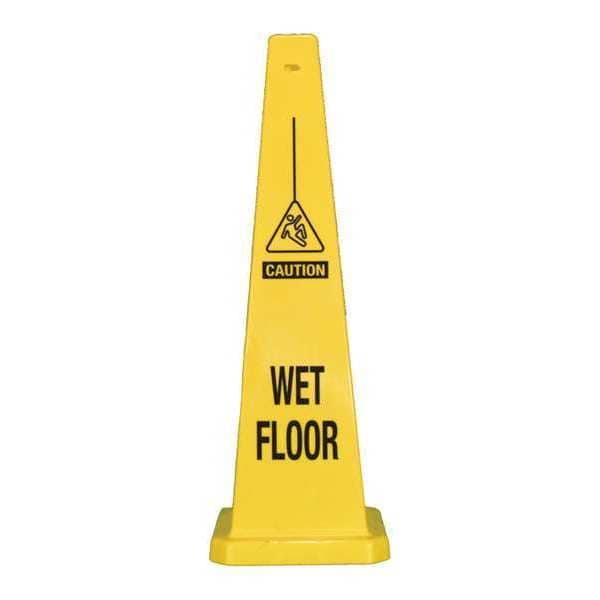 Cortina Safety Products Lamba Cones, 36", Wet Floor - 03-600-08