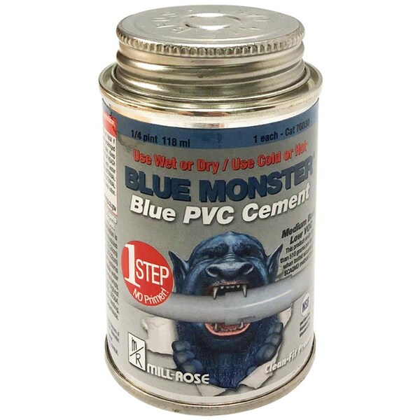 Protectionpro 4 oz All Weather Cement for PVC - Blue - PR3324581