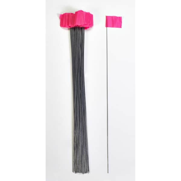 Mutual Industries 2.5" X 3.5" X 21" Wire Glo Pink, 1000C - 15901-175-21