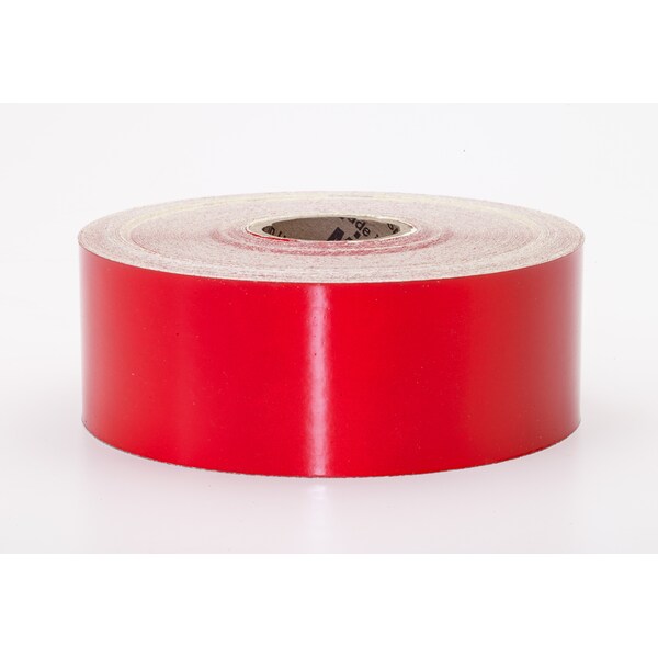 Mutual Industries 2" X 10Yd Retro-Reflect Ps Red (2Pk) - M17786-7910-2000