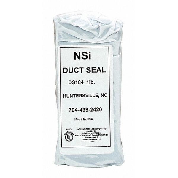 Nsi Industries Sealant, 16 oz, Bag, Duct Seal - DS184