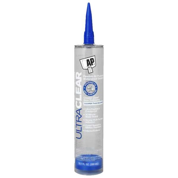 Dap Hybrid Sealant, 10 oz, Cartridge, Clear, Hybrid Base, Ultra Clear - 7079818388