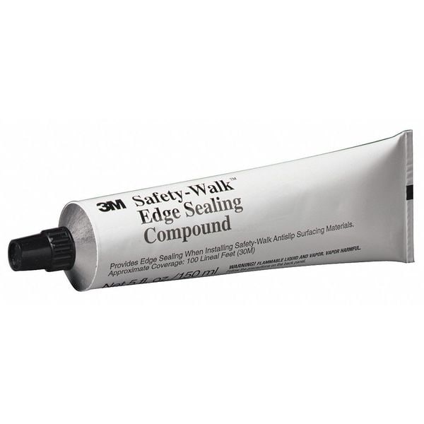 3M Edge Sealing Compound, 5 oz, Tube, Clear, Hybrid Base, Safety-Walk - 21531