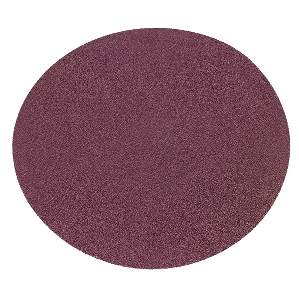 Norton Abrasives PSA Sanding Disc, AlO, Cloth, 8 In, 60 Grit - 66261136576