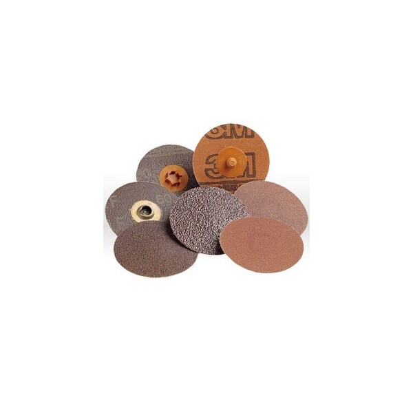 3M Surface Conditioning Disc, Roloc Cloth Disc 361F, 2", Grit P120 - 51144-22403
