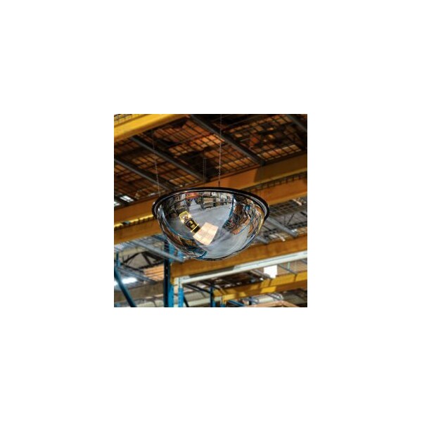 Vision Metalizers Full Dome Acrylic Mirror Indoor 18 Dia. 360 Degree Viewing Angle - DPB1800 (NR90300)