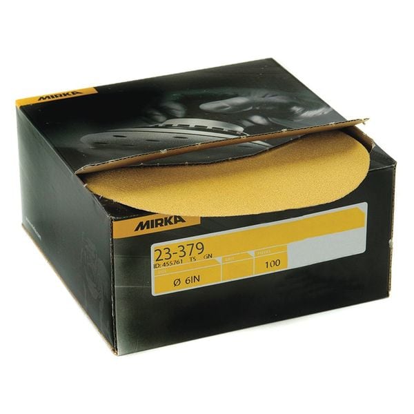 Mirka PSA Disc, Autobox, 6", P120, PK100 - 23-379-120
