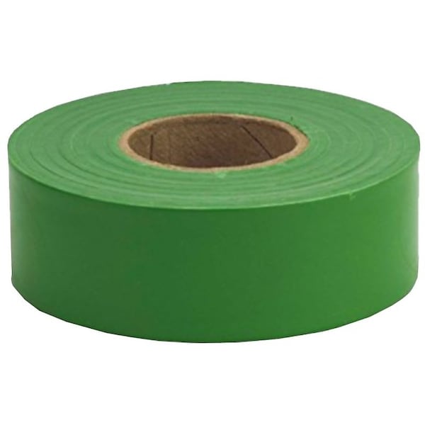 C.H. Hanson Flagging Tape, 300 ft L, 1316 in W, Green, Polyethylene - 17026