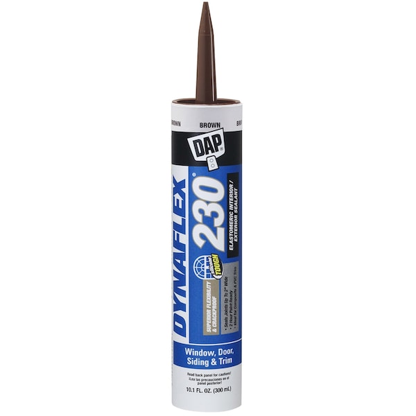Dynaflex 230 DAP Dynaflex 230 Brown Premium Latex Door/Siding/ Window Sealant 10.1 oz - 18418