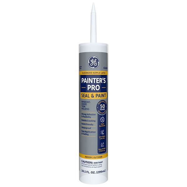 Ge GE Painter's Pro Clear Acrylic Latex Painter's Caulk Sealant 10.1 oz - 2733636