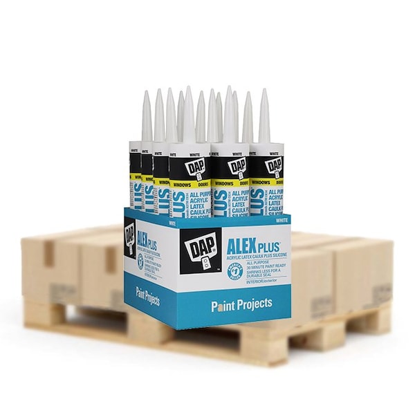 Dap 10.1 Oz White All Purpose Acrylic Latex Caulk Plus Silicone - 18101