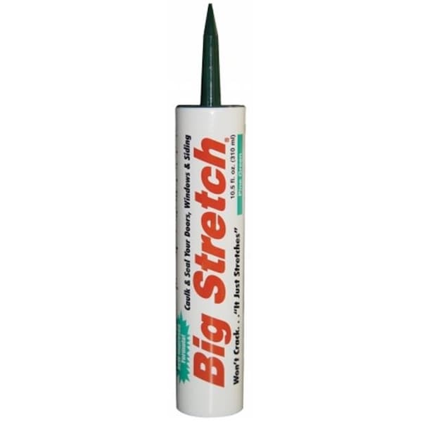 Sashco Sealants Sashco Sealants Pine Green Big Stretch Water Based Caulk & Seal 10024 10.5oz - 31525100241