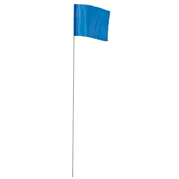 Empire Stake Flag, 2-1/2 in L, 3-1/2 in W, Blue - 78-001