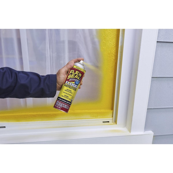 Flex Seal Flex Seal Family of Products Flood Protection Yellow Rubber Spray Sealant 10 oz - RFSYELR16