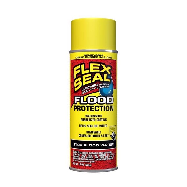 Flex Seal Flex Seal Family of Products Flood Protection Yellow Rubber Spray Sealant 10 oz - RFSYELR16