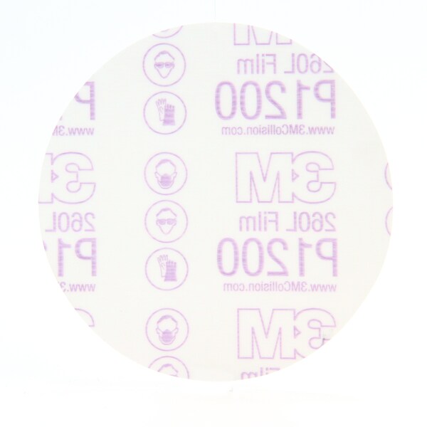 3M Film Disc 260L, 83681, 5"xNH, Die500X P1200 - P1200