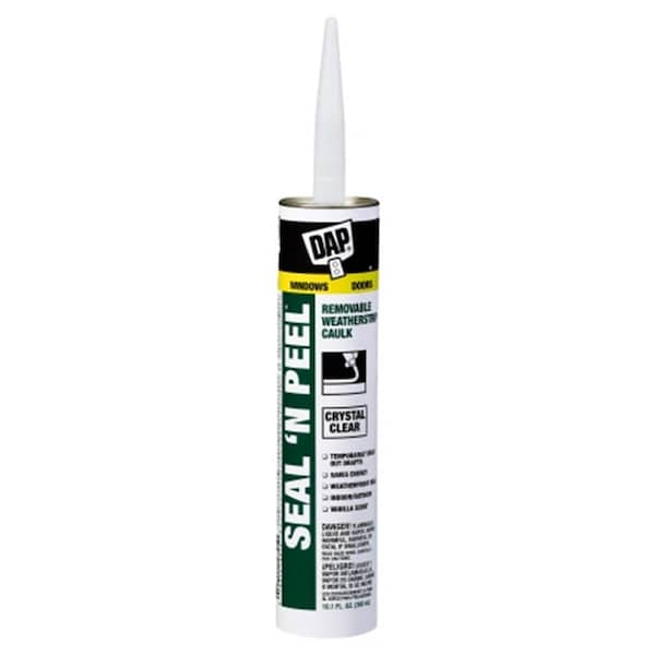 Dap 10.1oz. Seal N Peel Removable Weatherstrip Caulk - DA310507