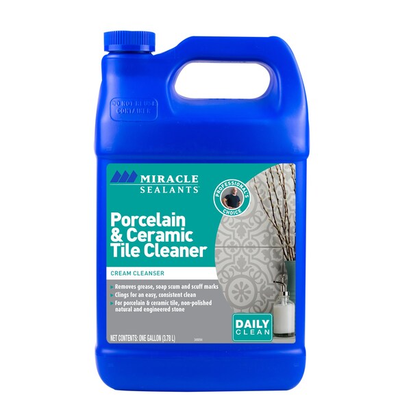 Miracle Sealants Gallon, Transparent, Porcelain & Ceramic Tile Cleaner - PCTCGAL4