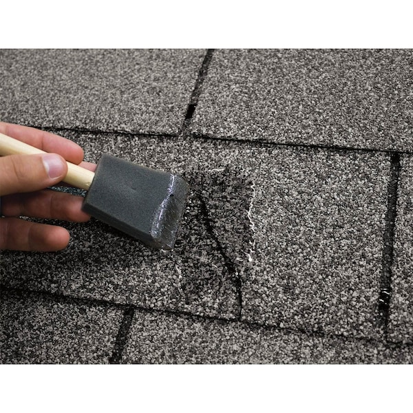 Through The Roof Sashco Through The Roof Gloss Clear Synthetic Rubber Roof Sealant 29 oz - 14003