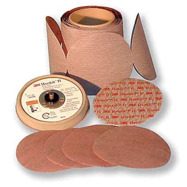 3M PSA Sanding Disc, Film, 5in, 30MicrPK500 - 60020007195