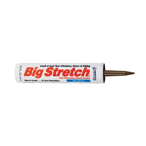 Big Stretch Sashco Big Stretch Woodtone Elastomeric Acrylic Latex Door/Siding/ Window Caulk 10.5 oz - 10018