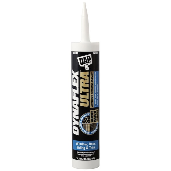 Dap DAP DynaFlex Ultra White Acrylic Urethane All Purpose Sealant 10.1 oz - 7079818211