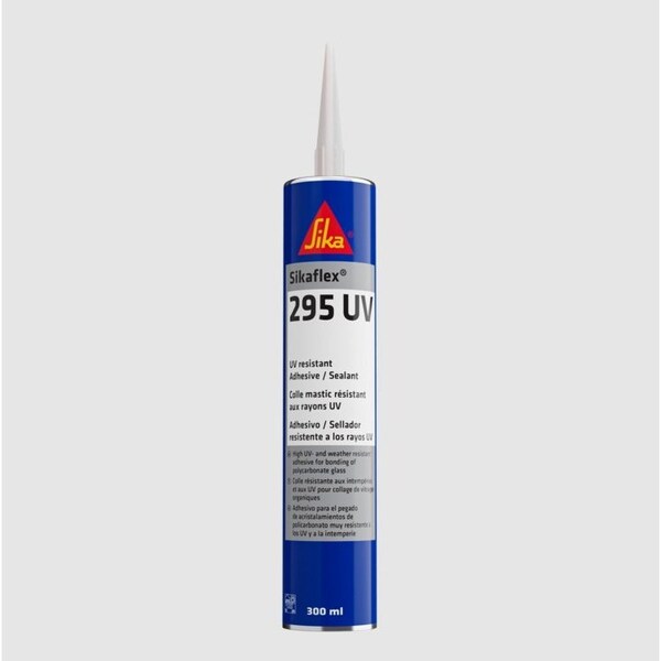 Usa Industrials 10.3 oz, Cartridge, White, Sikaflex 295 UV - SIKA-769